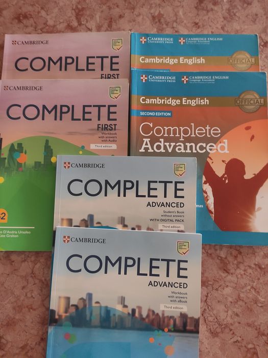 Livros de estudo do Cambridge
