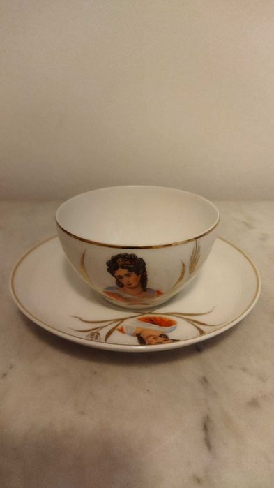 Três chávenas de café - vista alegre - Decoração Damas