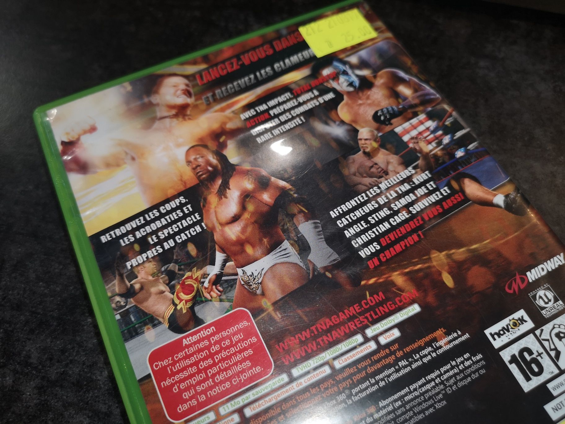 TNA Impact Wrestling XBOX 360 gra (stan bdb) kioskzgrami Ursus