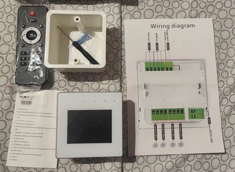 Controlador de som casa