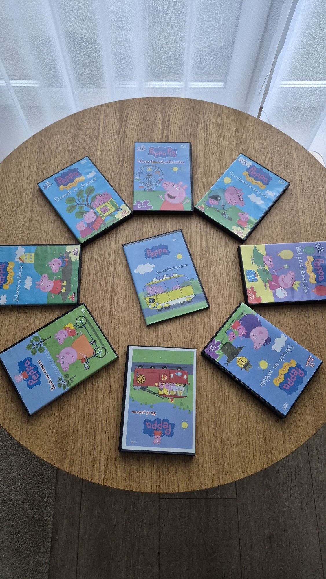 Bajki dla dzieci płyty CD Świnka Peppa polski lektor Smerfy Muppety