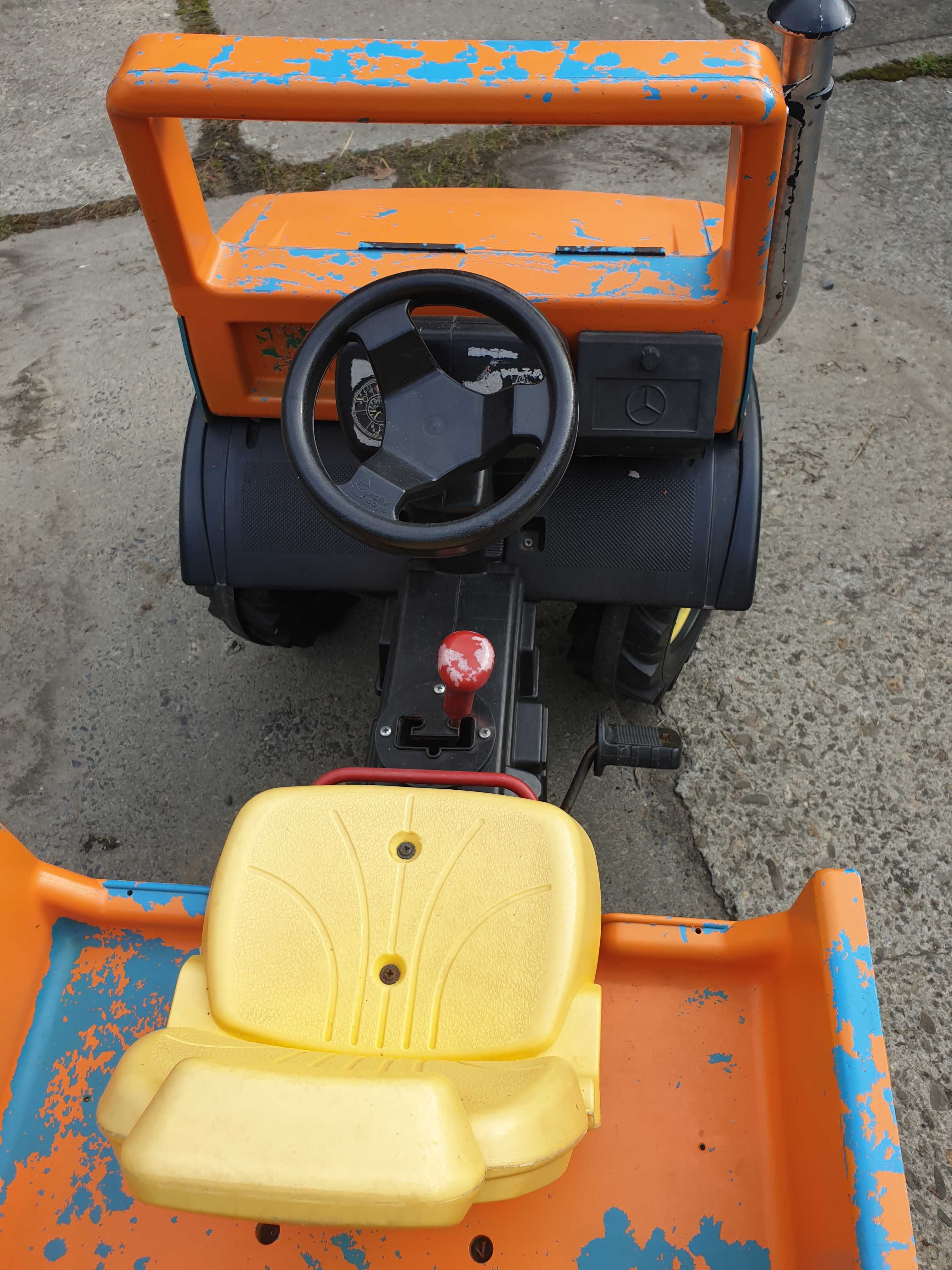 ROLLY TOYS MB UNIMOG pojazd na pedały