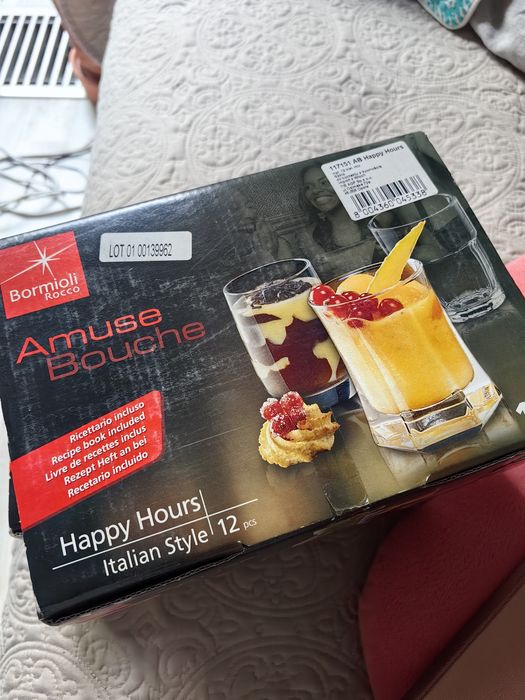 24 kieliszki do drinków, deserów, degustacji Bormioli Rocco Amuse Bouc