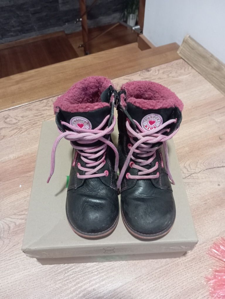 Buty na zimę zimowe dla dziewczynki Lasocki 28