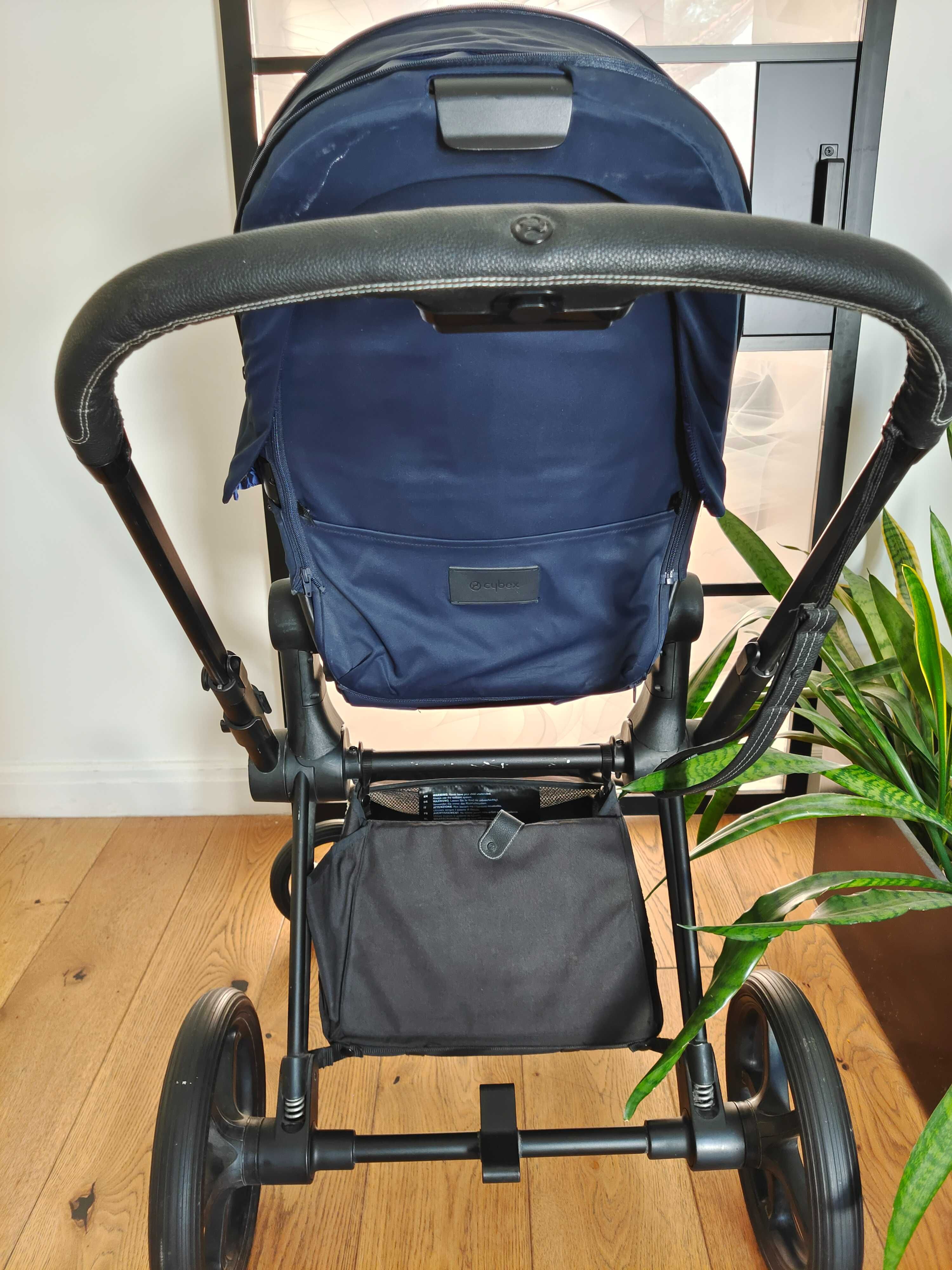 Wózek cybex priam granatowy