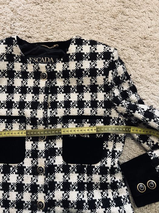 Дизайнерский пиджак Balmain Paris, Escada оригинал бренд твид разм.S,М
