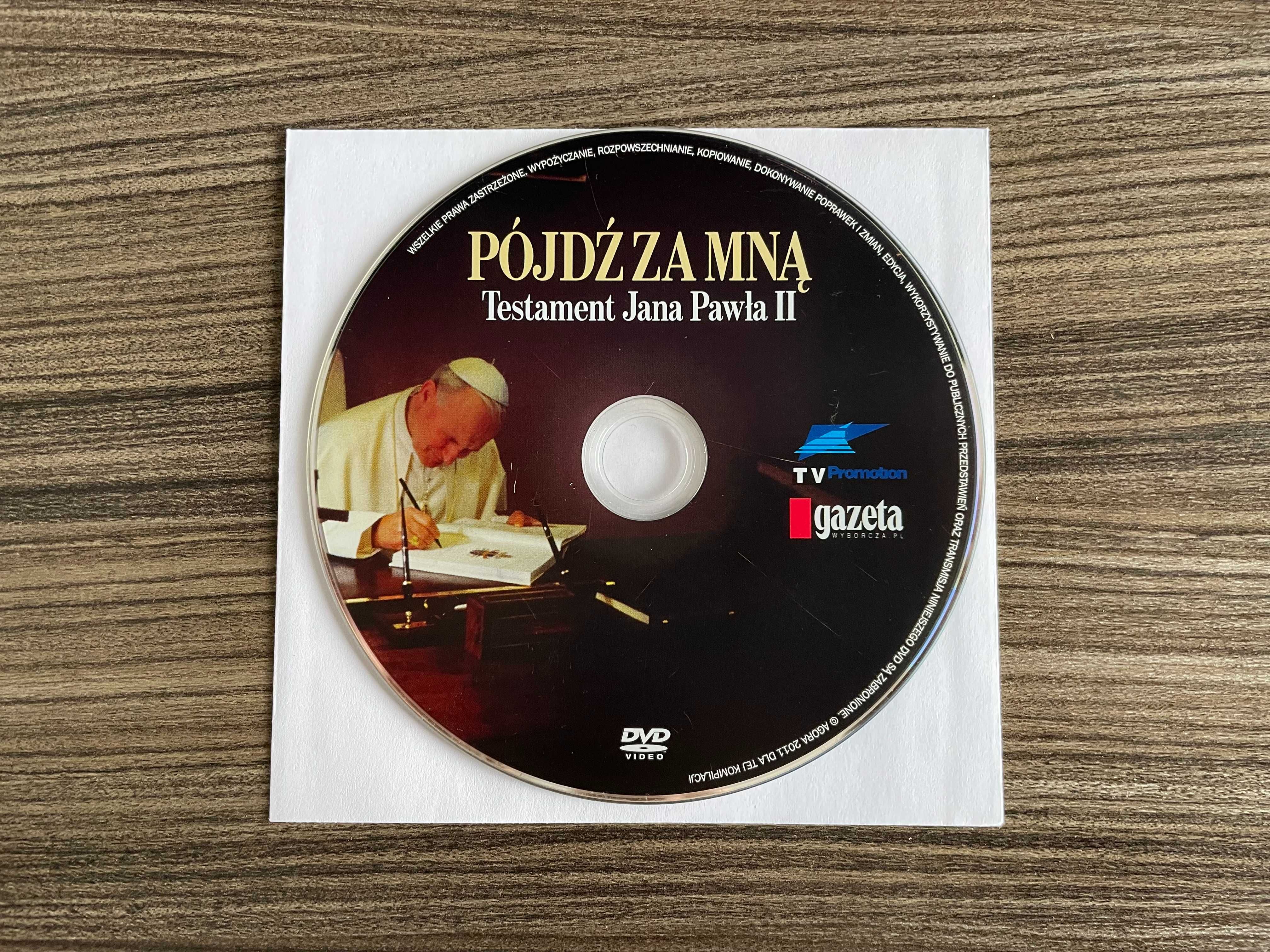 Pójdź za mną. Testament Jana Pawła II (film dokumentalny, DVD)