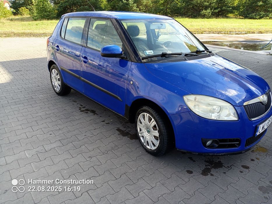 Skoda Fabia 2 2007r 1,2 b wspomaganie kierownicy bardzo ekonomiczny
