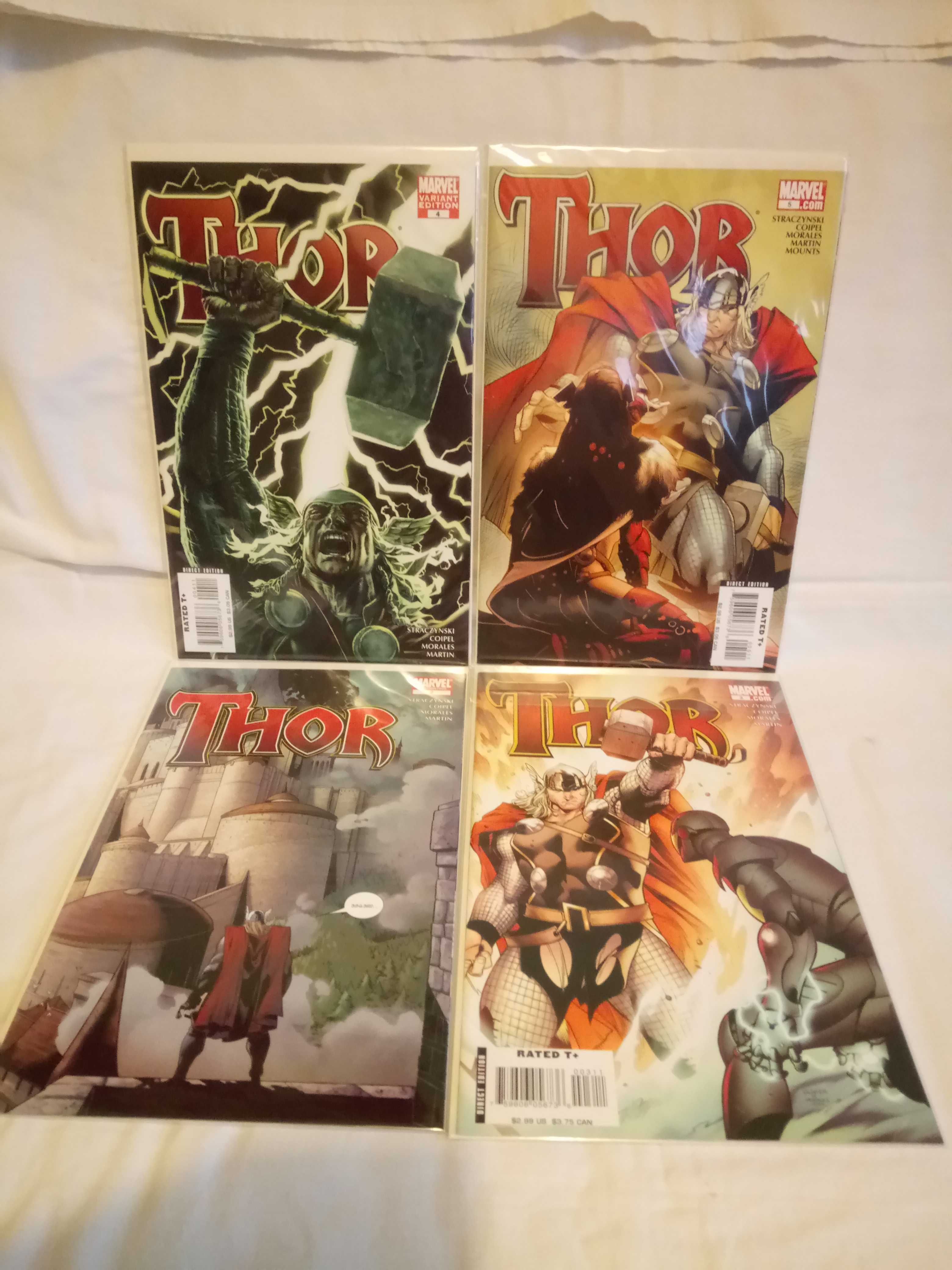 Komiksy Marvel Thor, Straczynski, Coipel 2007 USA