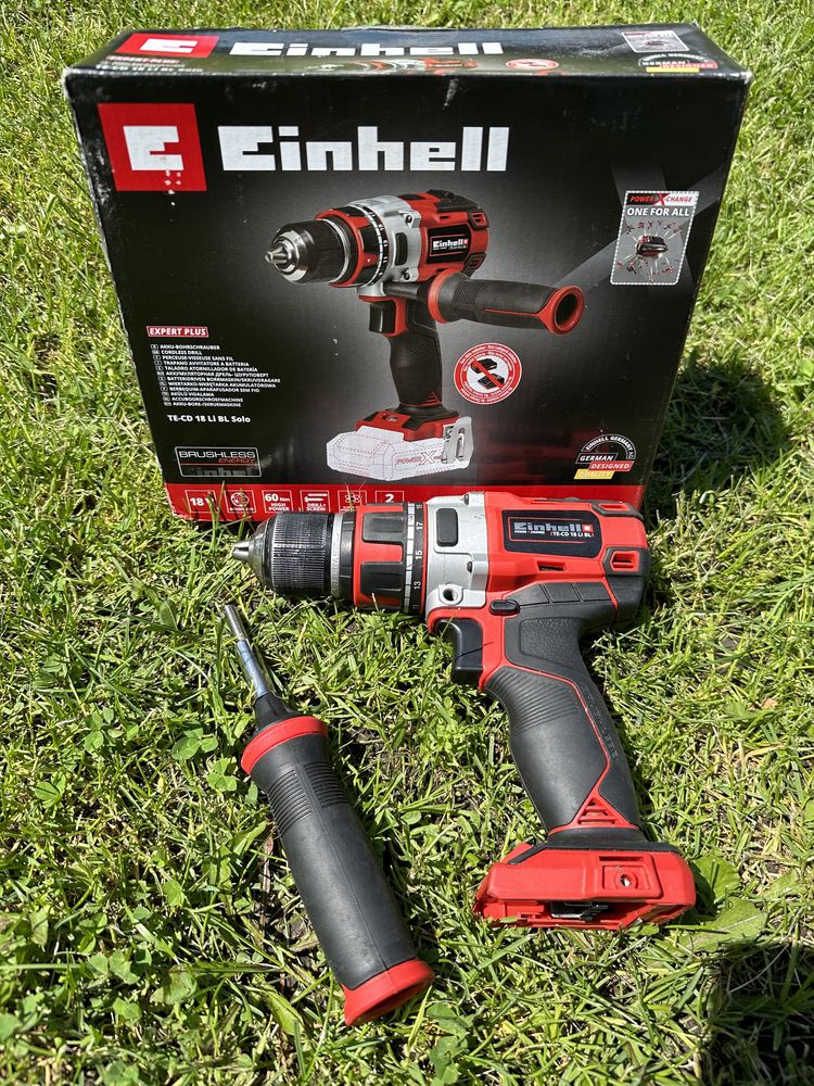 Ударний шуруповерт безщітковий Einhell TE-CD 18 Li-i Brushless - Solo