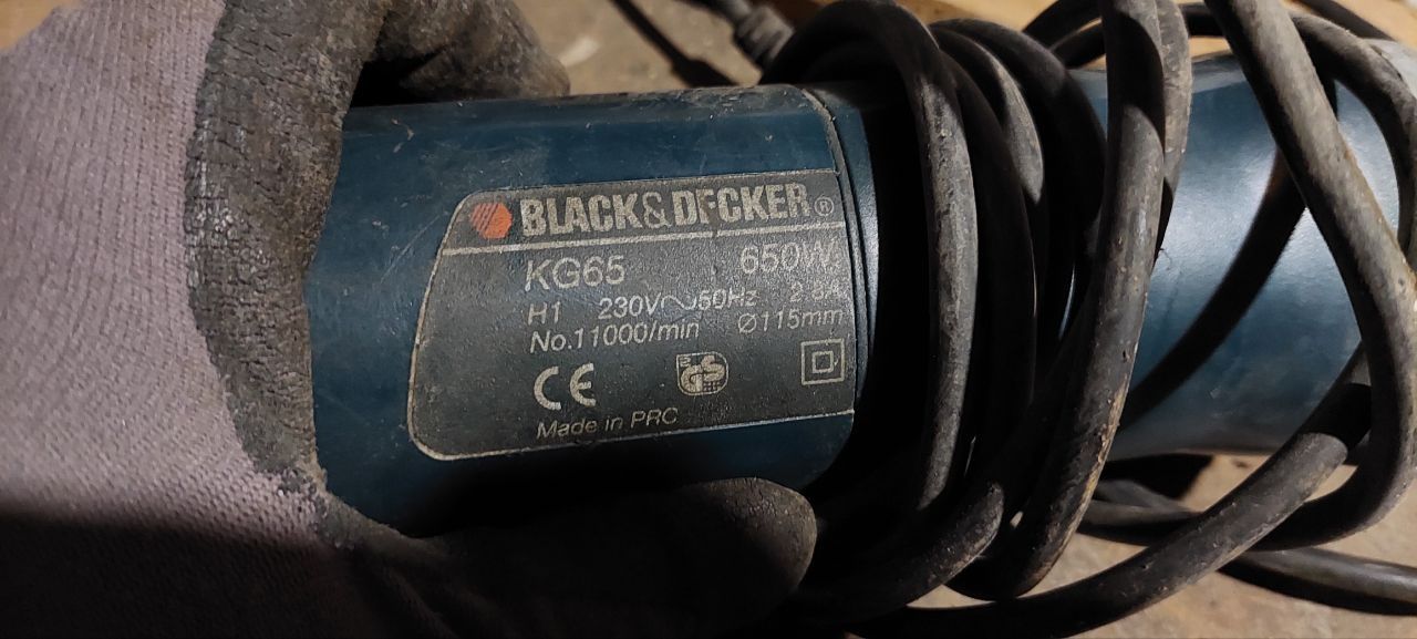 Болгарка Элпром, Black&Decker, Ferm Fag-230 - запчасти и корпуса
