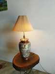 piękna lampa orientalna porcelanowa