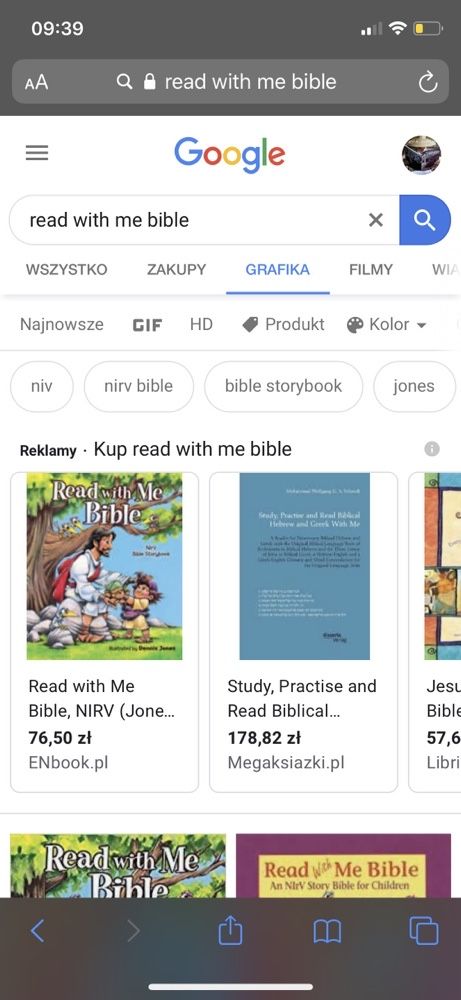 Read with me Bible Biblia dla dzieci po angielsku