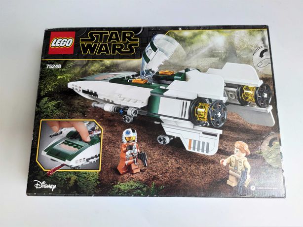 Новий Lego Star Wars 75248 Resistance A-wing Starfighter