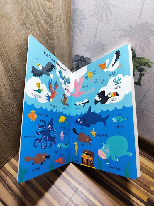 Ptaki, futrzaki i inne zwierzaki. Moja kolorowa księga zwierząt dla ma