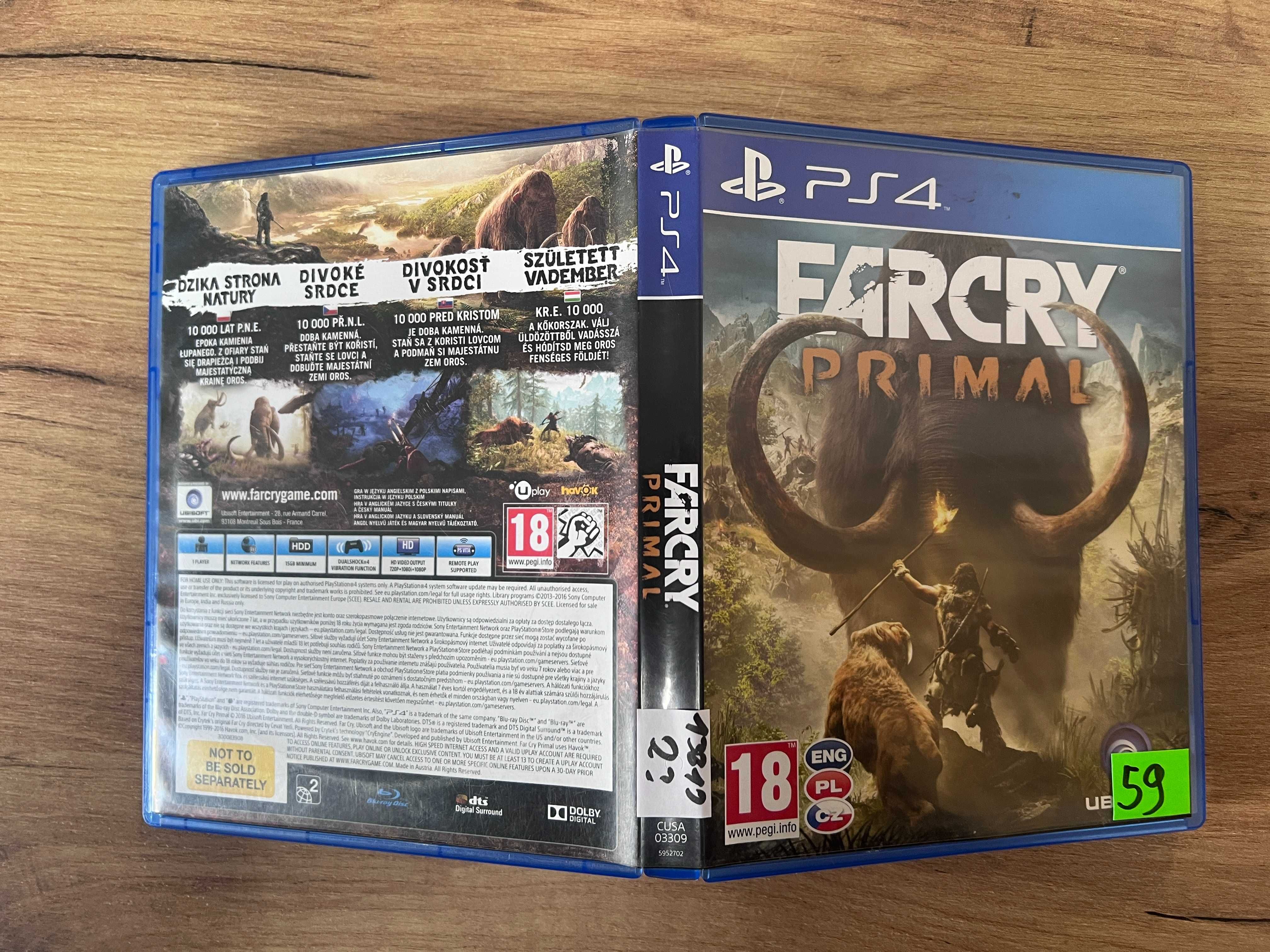 Far Cry Primal PS4 | Sprzedaż | Skup | Jasło Mickiewicza
