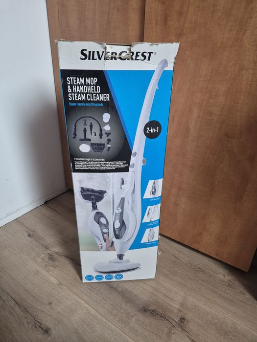 Mop i ręczny odkurzacz parowy, 1500 W