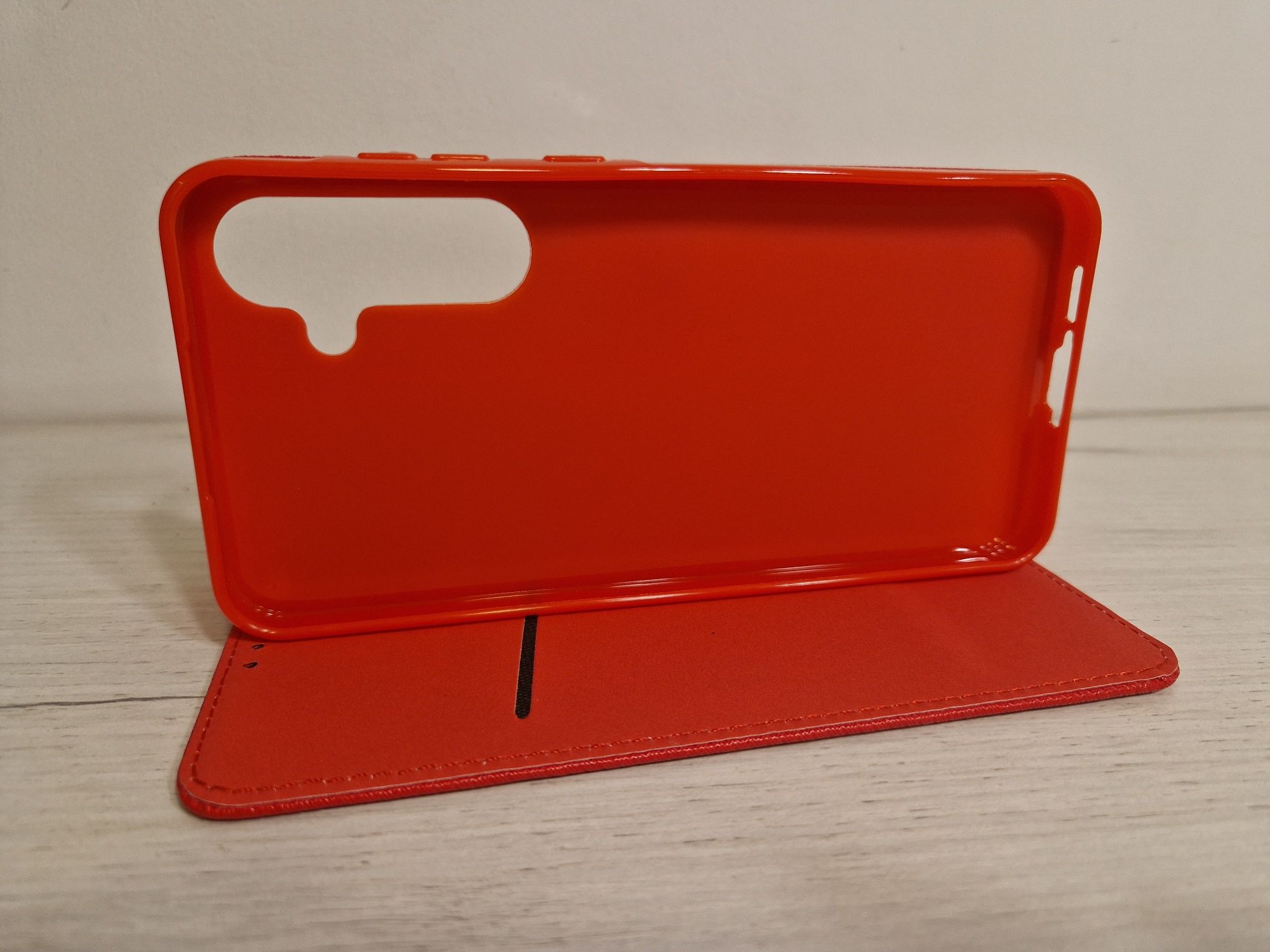 Kabura Smart Book MAGNET do SAMSUNG GALAXY A55 5G Czerwona