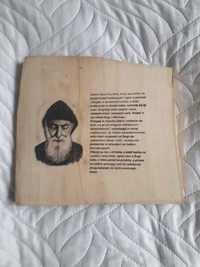 Obrazek na drewnie do powieszenia Św. Charbel z modlitwą