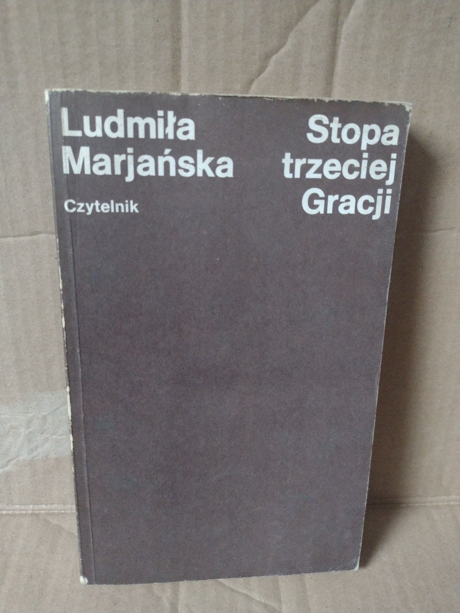 Ludmiła Marjańska stopa trzeciej gracji