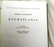 Filozofia- Rozmyślania, Marek Aureliusz.