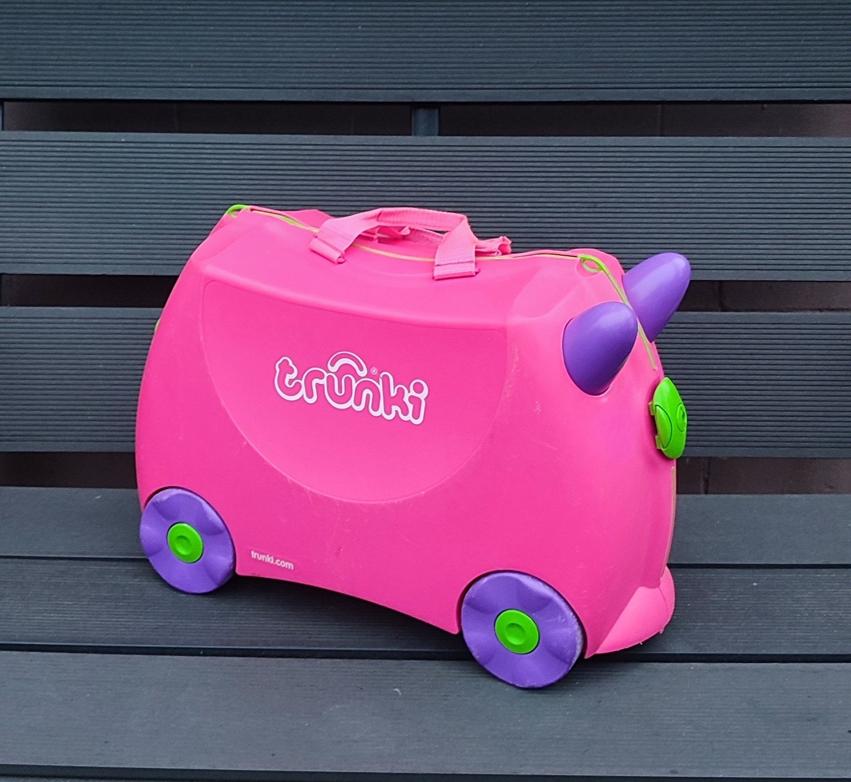 Walizka Trunki Jeżdżąca Trixi dla Dziewczynki