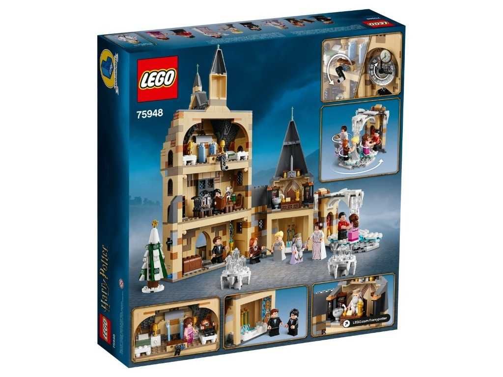 LEGO 75948 Harry Potter - Wieża zegarowa na Hogwarcie+ GRATISY