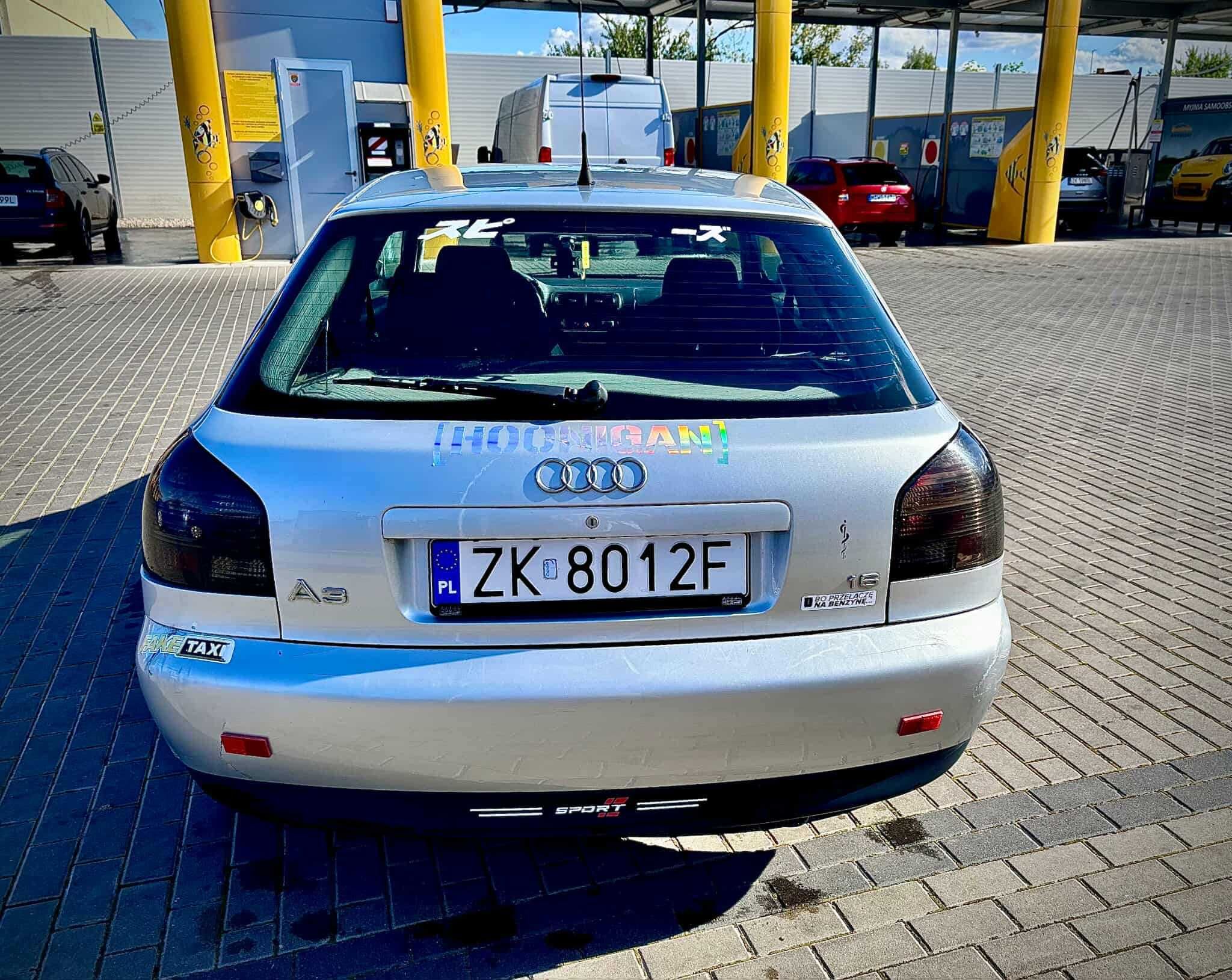 Audi A3 8L 1.6 Benzyna/Gaz 102 KM – 2003 r.