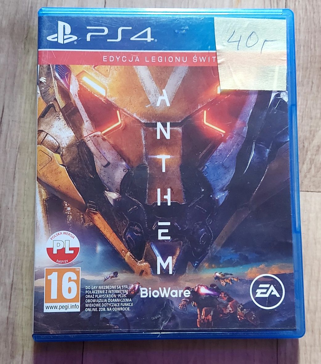 Gra na konsole ps4 Anthem PL