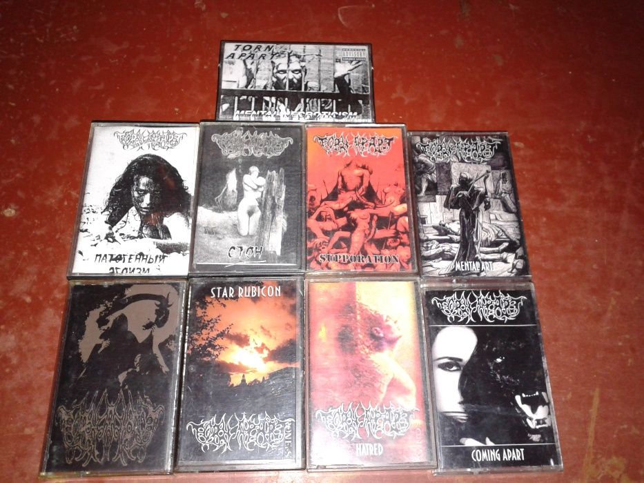 Продам касети T.O.R.N.A.P.A.R.T. / Torn Apart / / Death Thrash Metal /
