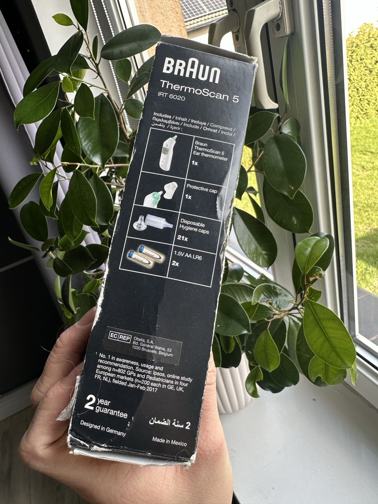 Termometr do ucha Braun elektroniczny IRT6020
