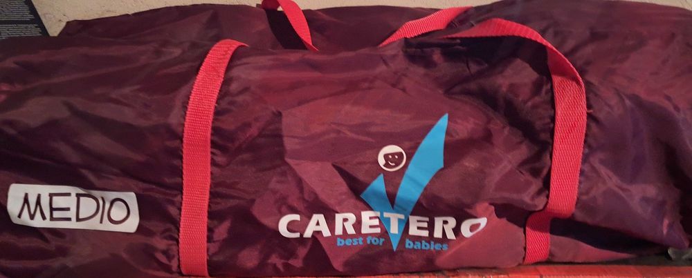 Caretero Łóżeczko Turystyczne Medio Classic Rose