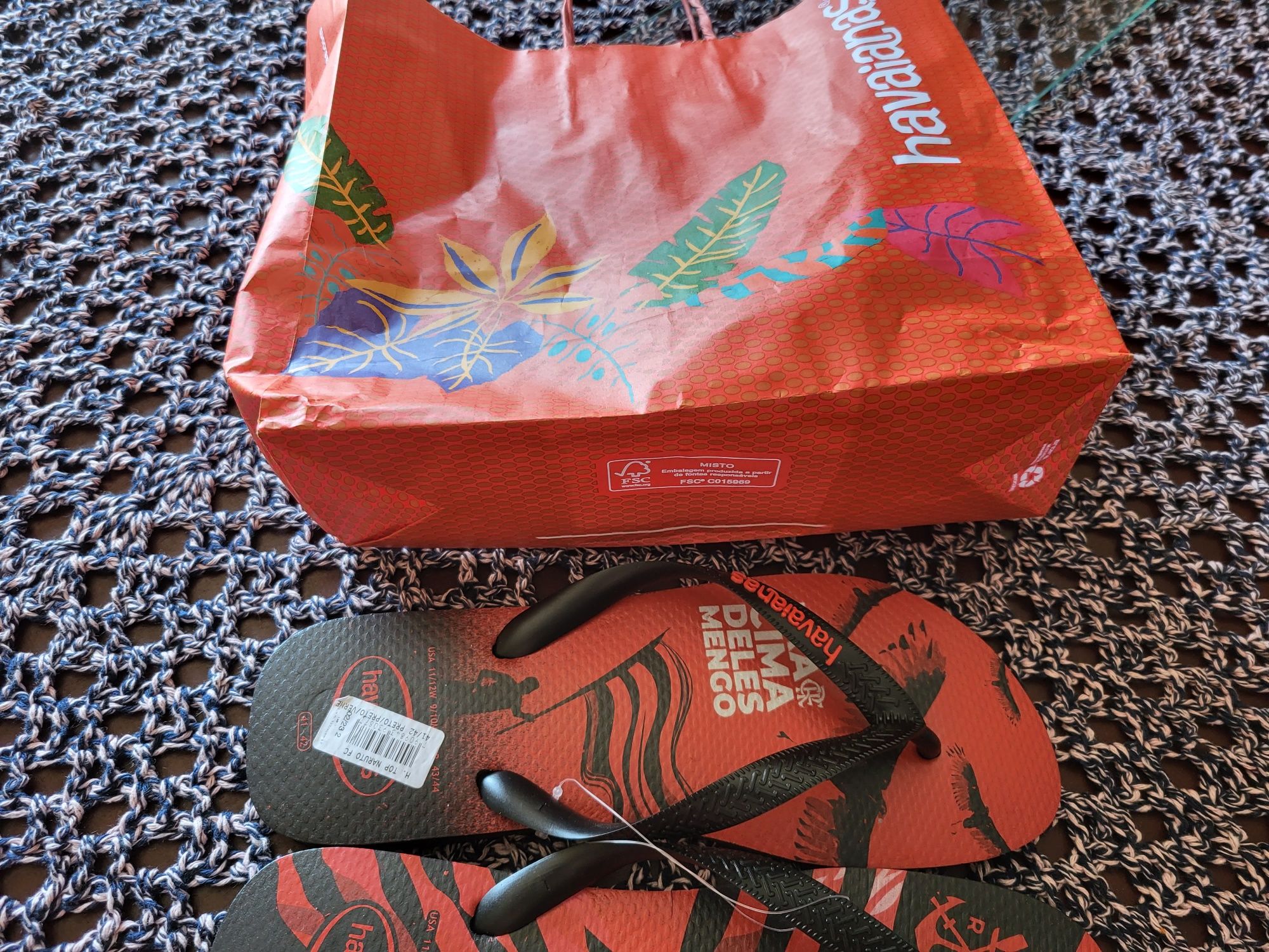 Havaianas original Flamengo