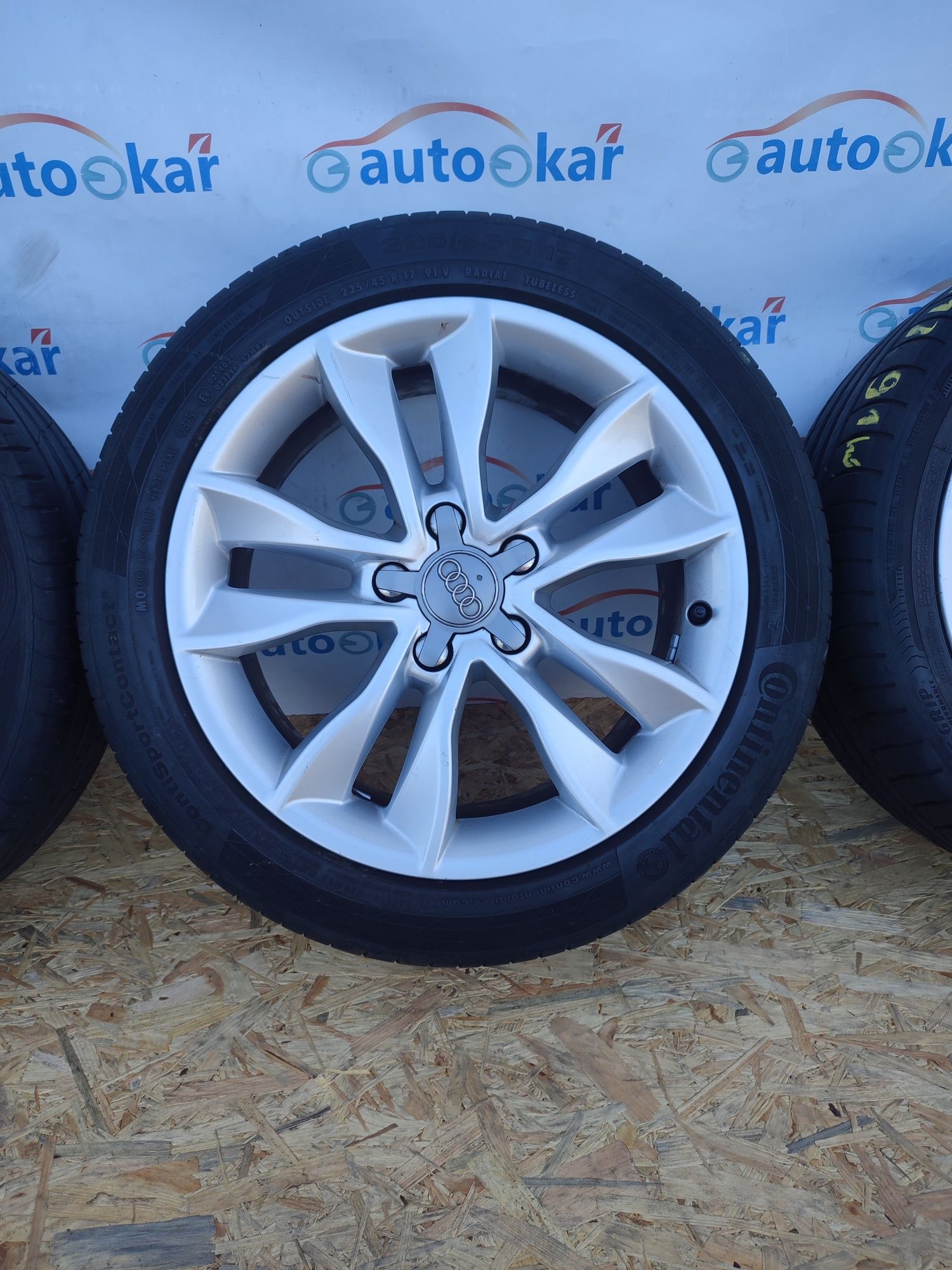 Диски титанові 5*112R17 Audi A3/A4/A5/A6