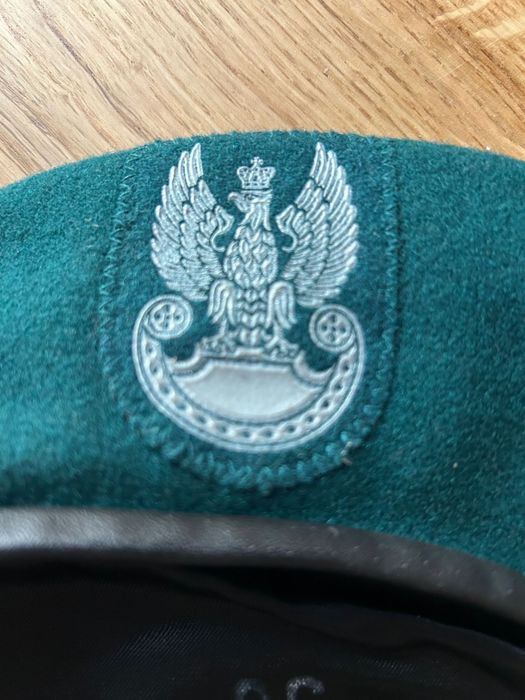 Beret wojskowy zielony rozmiar 56