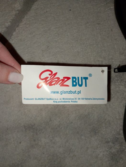 Eleganckie czarne botki skórzane / Chelsea boots