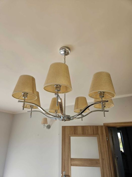 Lampa sufitowa i kinkiety