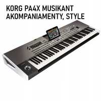 Korg pa4x Musikant - Style, akompaniamenty