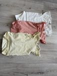 3 szt body newbie rozmiar 62 i 56