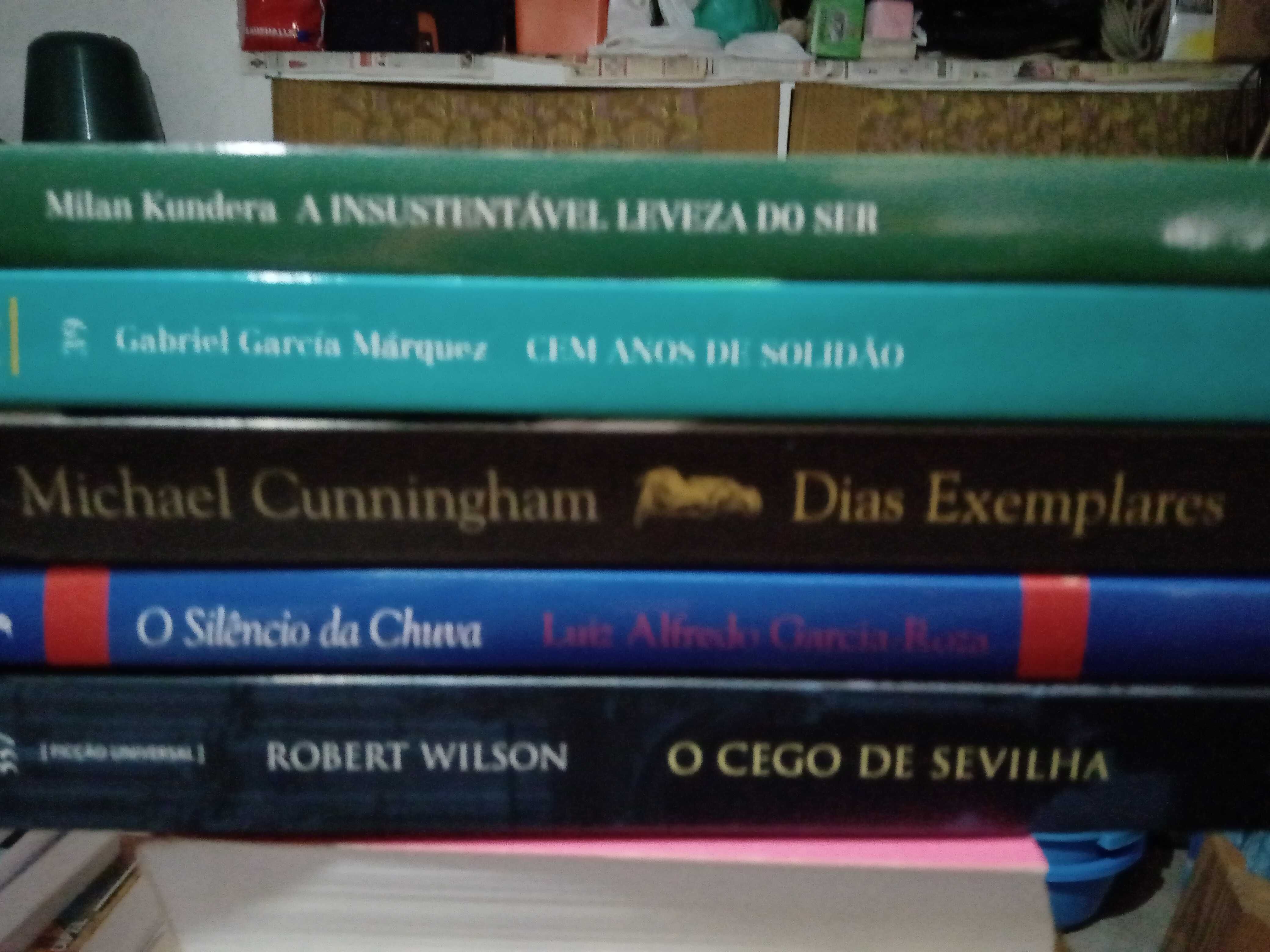 Livros G. Garcia Márquez, M. Cunningham...