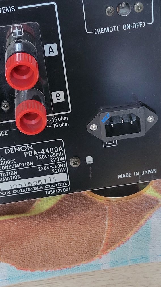 Sprzedam Monobloki Denon 4400A.