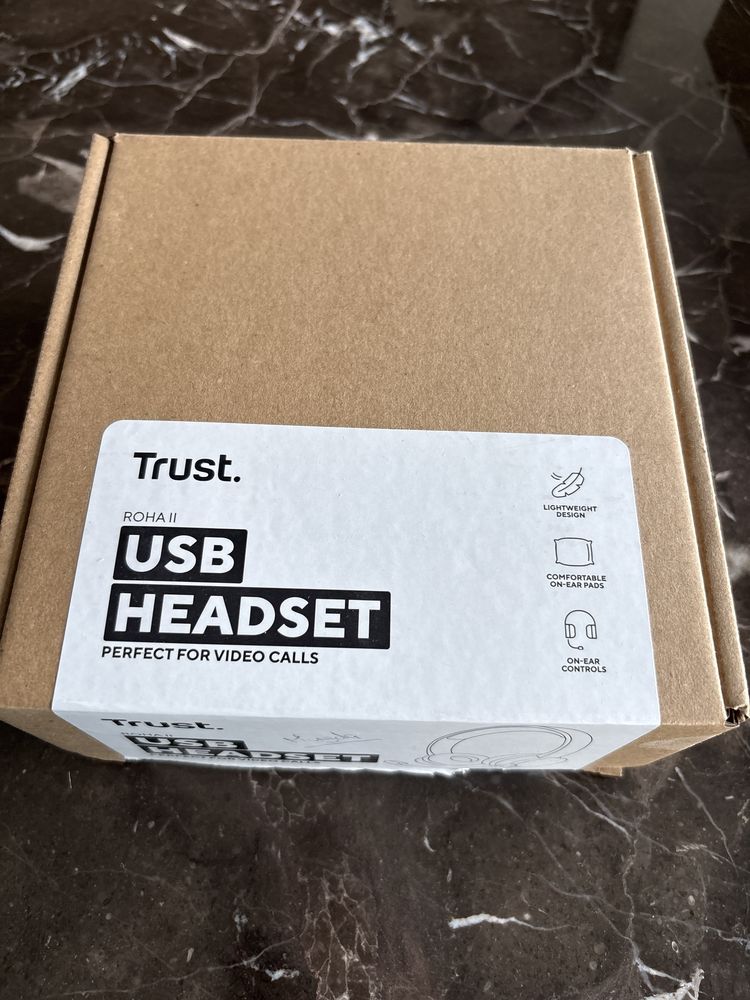 Trust usb headset como novo