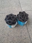 2x Obrzeże ogrodowe Brązowe 9m x 10 cm