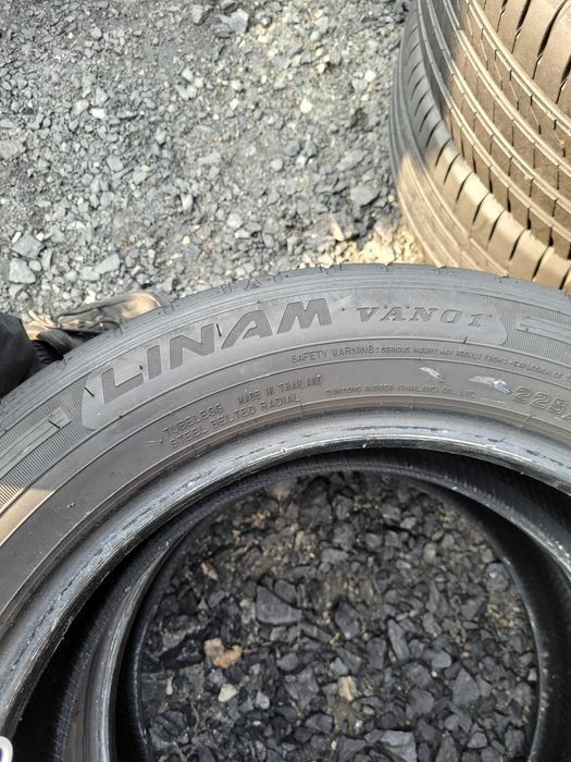 WYSYŁKA 2 Opony Letnie 225 55 R17 Falken Linam VAN01. 2021r.