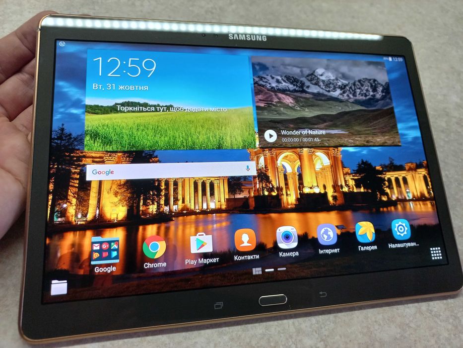 Планшет Samsung 10" — Ідеальний стан, швидкий, для роботи та розваг