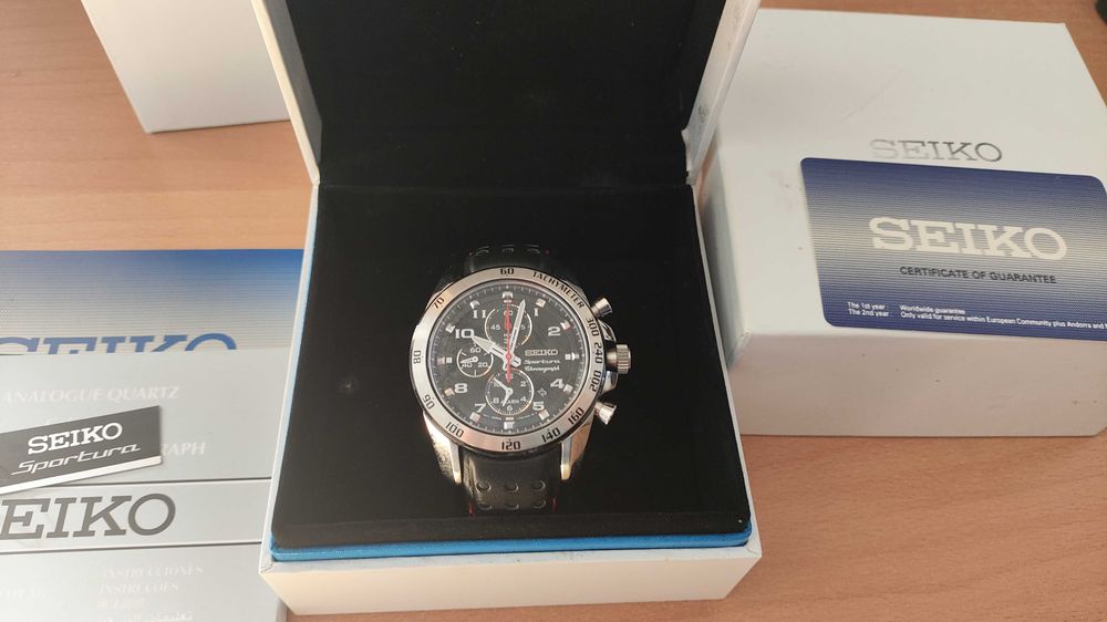 Relógio Seiko Sportura Chronograph