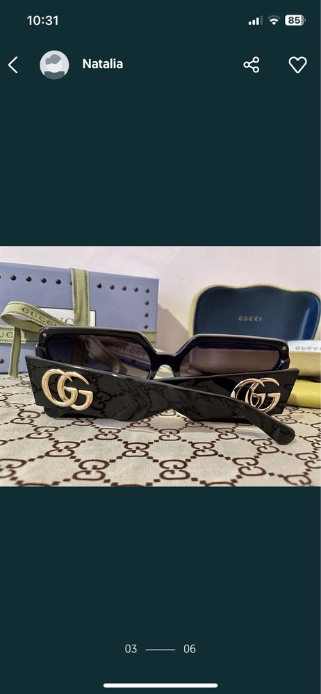 Nowe Okulary Gucci