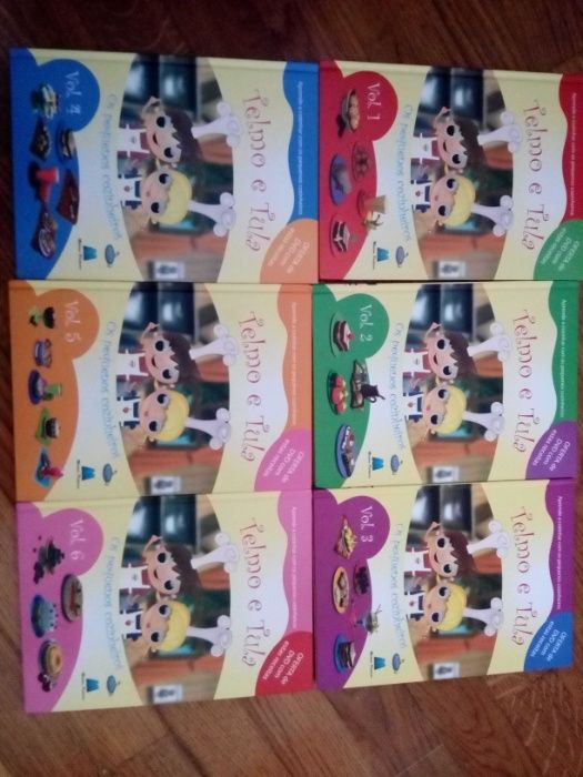 Colecção Pequenos Cozinheiros - 6 volumes Criança