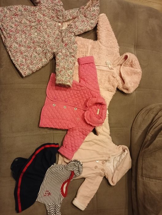 Paka ciuszkow dla dziewczynki 0-1.5 rok