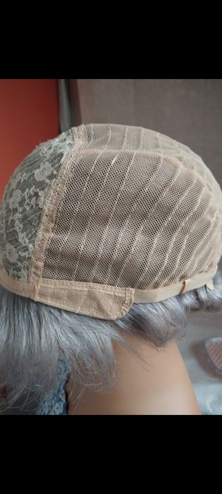 Парик 100%натуральный волос лёгкий удобный